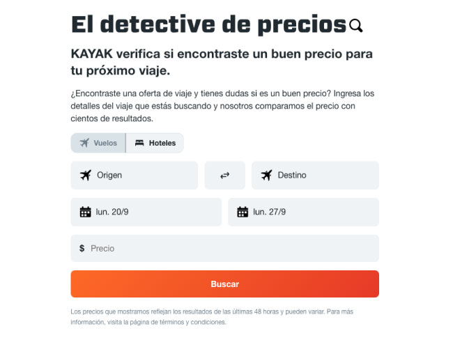 Buscador Detective de Precios