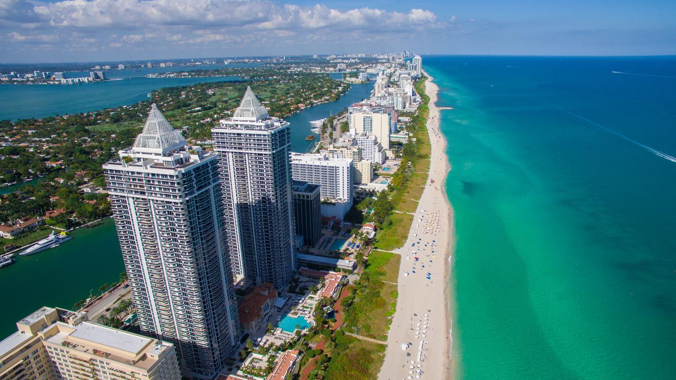 Alquiler de carros en Mid-Beach (Miami Beach)
