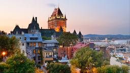 Busca vuelos baratos a Quebec