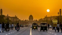 Busca vuelos baratos a Nueva Delhi