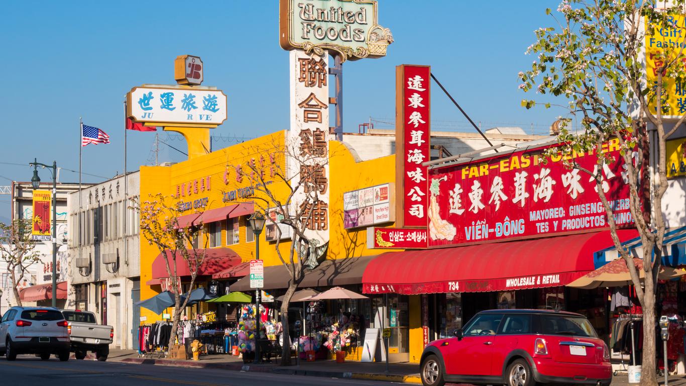 Alquiler de carros en Chinatown (Los Ángeles)