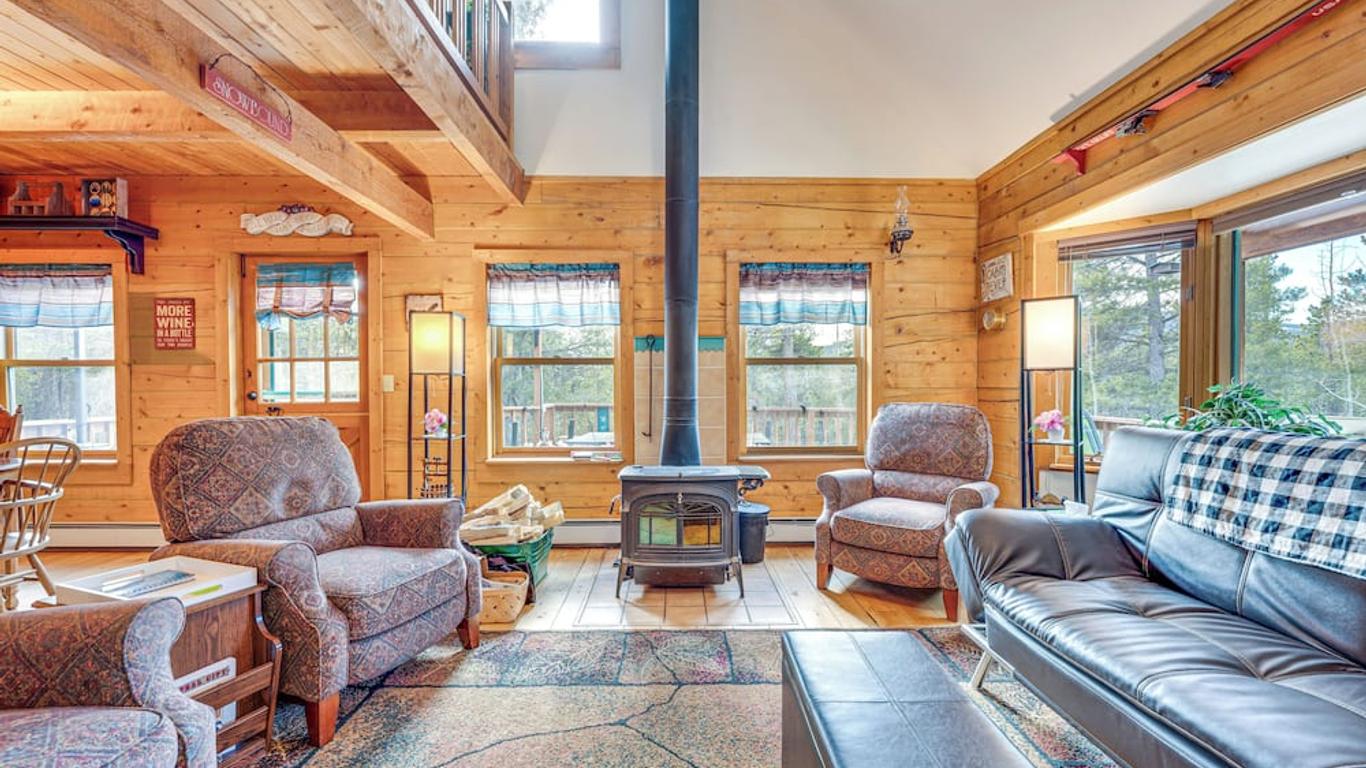 Adorable Black Hawk Mountain Log Cabin Fire Pit